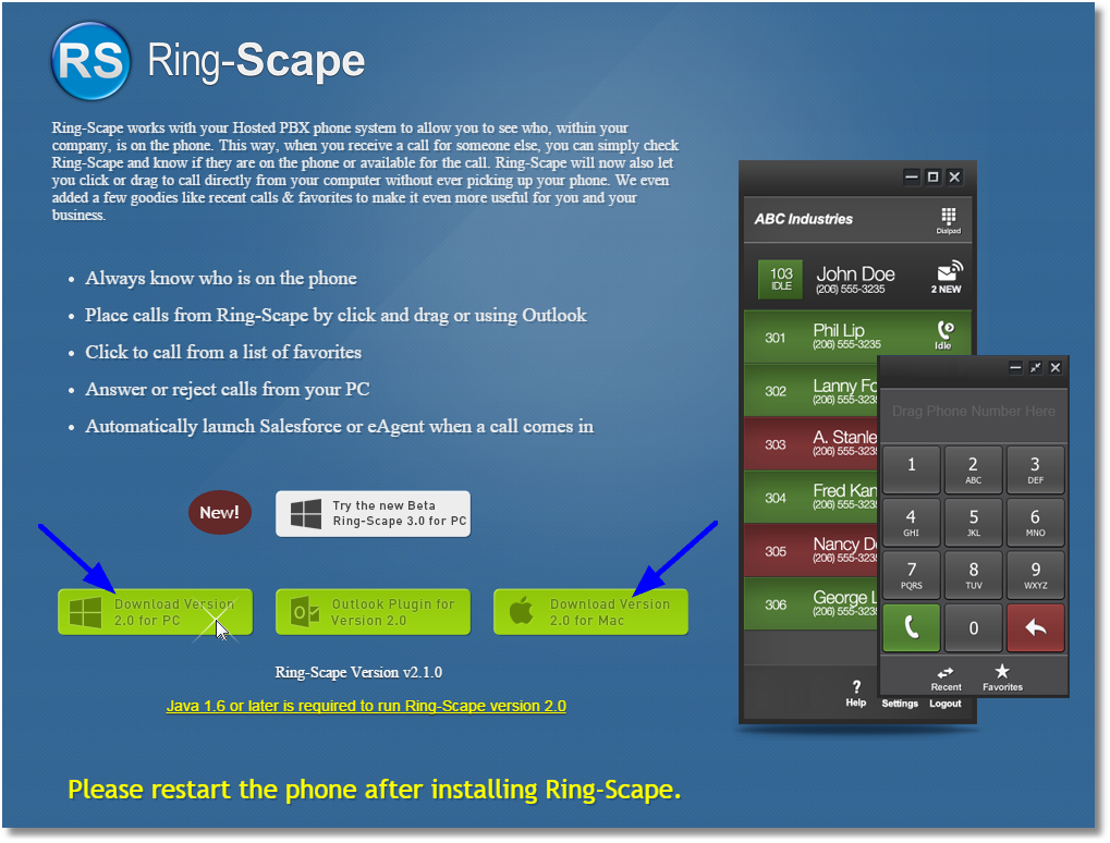 myvoiceservices_tools_ringscape_version selection